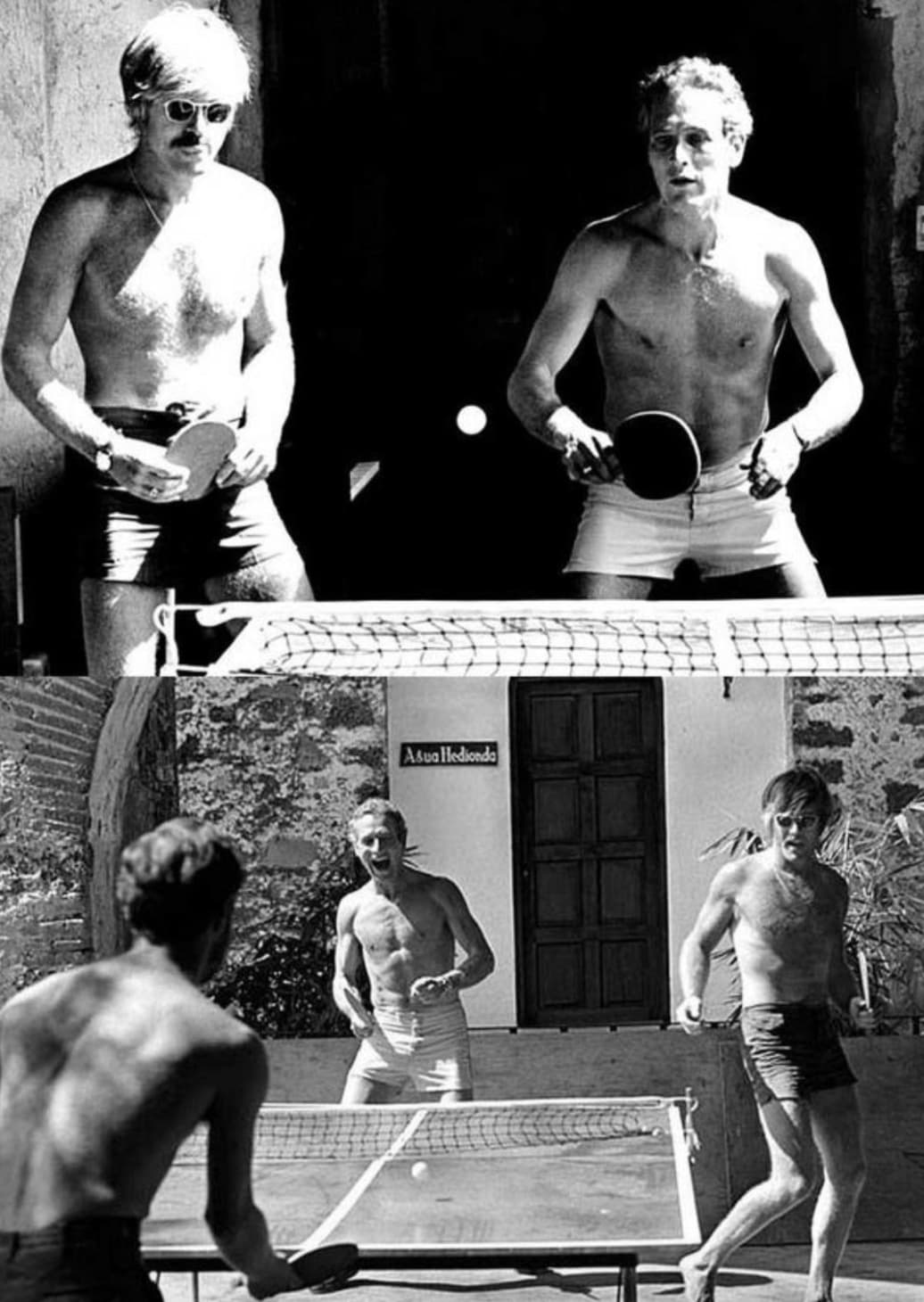 paul newman robert redford ping pong